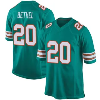 Justin Bethel Miami Dolphins Women's Legend Olive Salute to