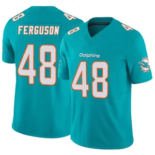 Limited Men's Blake Ferguson Miami Dolphins Nike Vapor F.U.S.E. Jersey - Aqua