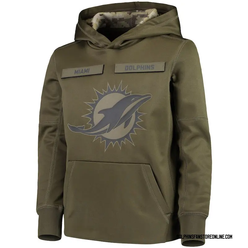 salute to service miami dolphins hoodie